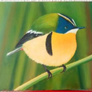 Oiseaux branché