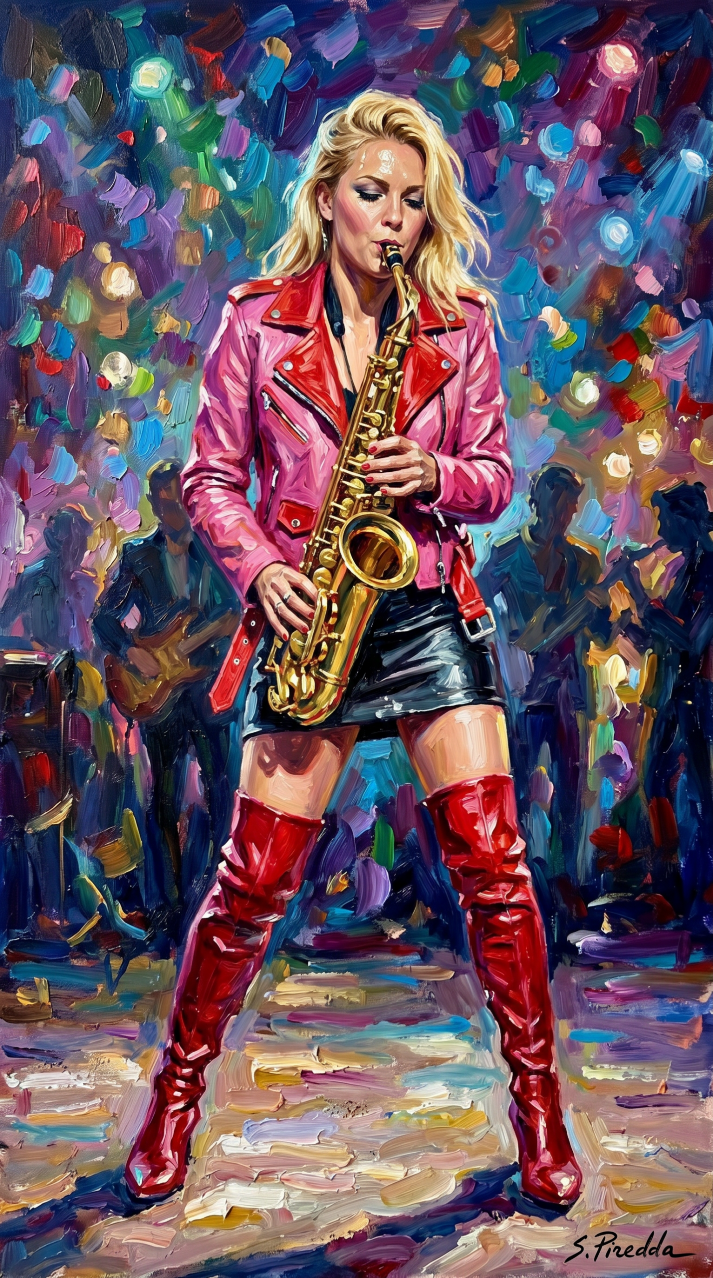 Femme blonde