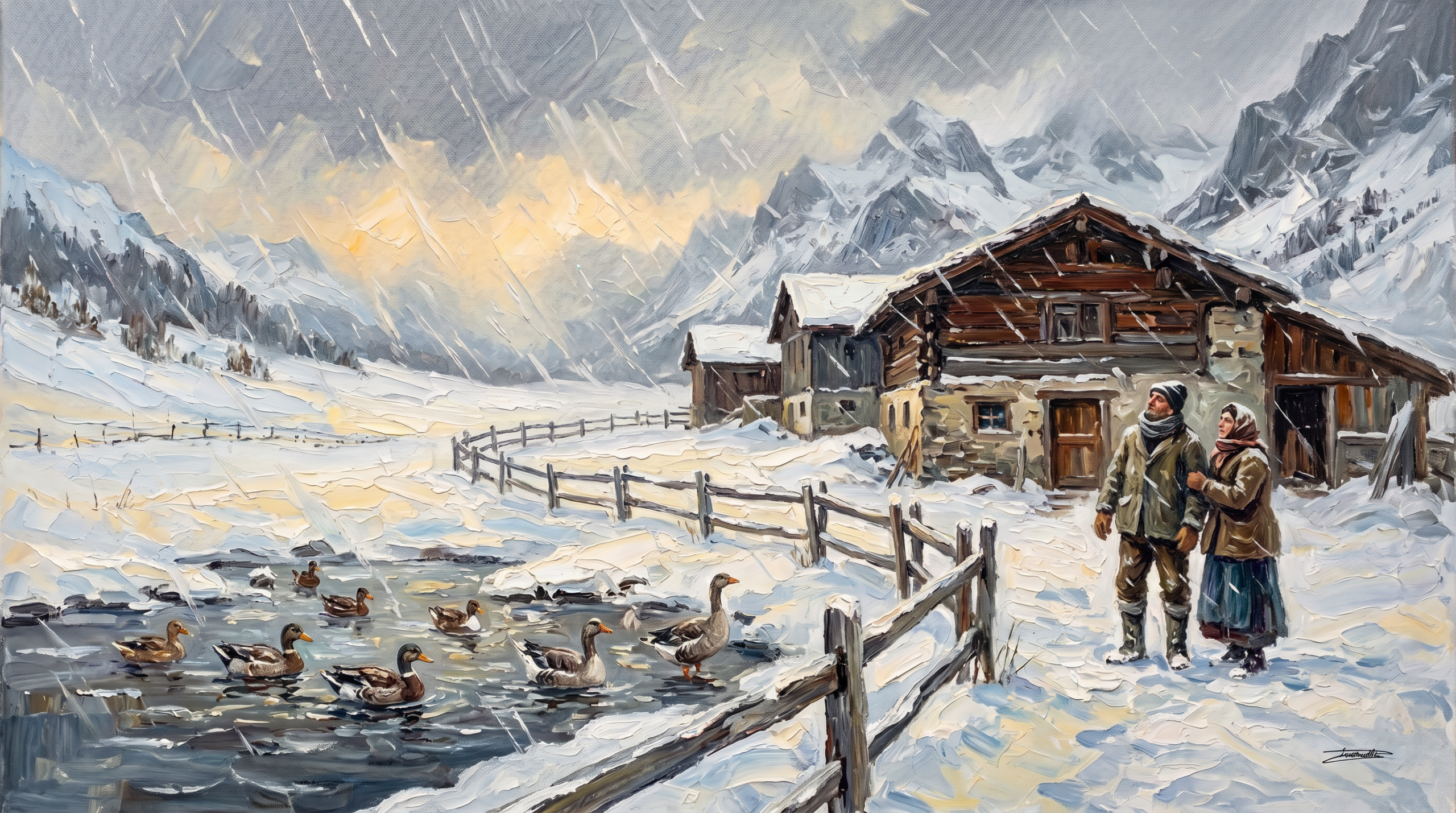 La neige